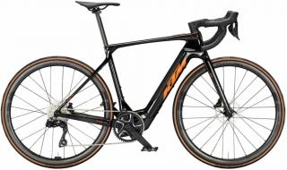 KTM MACINA REVELATOR SX PRIME carbon (orange+black matt) 2024 Férfi Elektromos Országúti Kerékpár