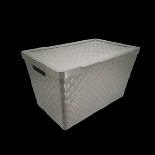 Heidrun Diamond Tároló doboz 51L 56x36x32cm tetővel