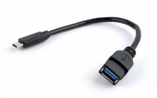 Gembird Cablexpert USB 3.0 OTG Type-C adapter kábel (CM/AF) 20cm  (A-OTG-CMAF3-01)