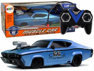 RC Távirányítós Autó Mustang GT 66 Car Classic 1:20 kék