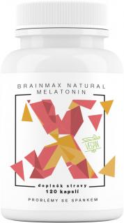 BrainMax Natural Melatonin 120 kapszula
