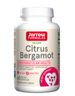 Jarrow Formulas Citrus Bergamot, Citrus Bergamot kivonat, 500 mg, 60 Vega kapszula