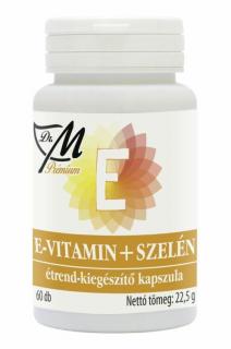Dr. M E-vitamin + szelén tabletta 60db