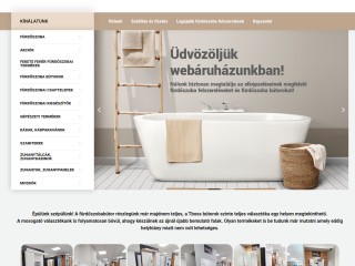 Fürdőszobamarket - Fürdőszoba felszerelés, szaníter, fürdőszobabútor webáruház