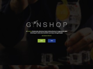 Gin webshop - GinShop.hu