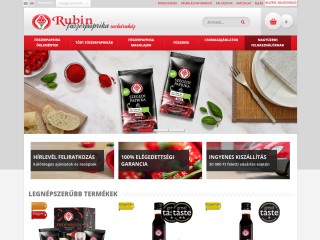 Rubin Fűszerpaprika Webáruház